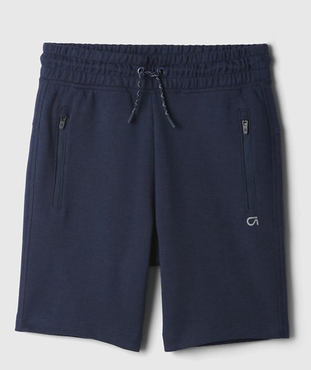 Gap GapFit Navy Blue Boys Tech Sweat Shorts Sweatshorts S Small 6 7 Boys